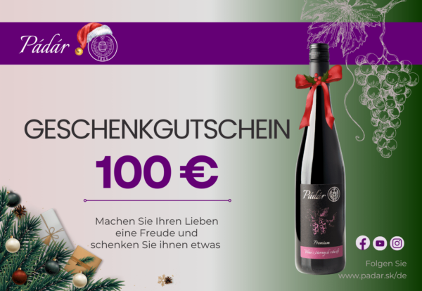Geschenkgutschein im Wert von 100 € – Bild 1