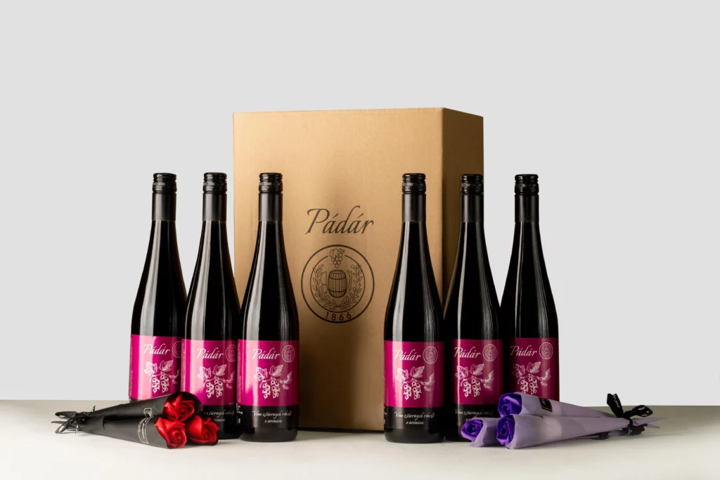 aronia balík + papierové ruže + taška (6x arónia + 6x ruža + 6x taška)