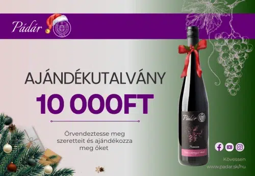 ajándékutalvány 4000ft értékben