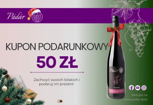 bon podarunkowy o wartości 20zł